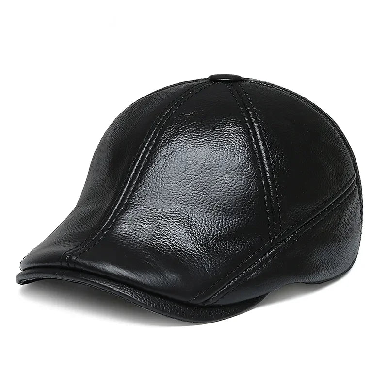 Jamison | Men's Beret with Ear Flaps