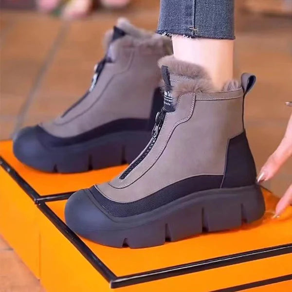 Evorae | Waterproof Snow Boots with Zipper