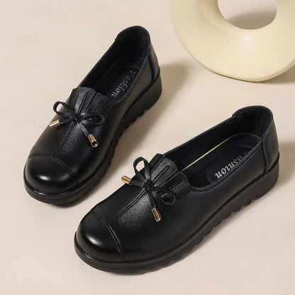Fernanda | Leather Slip-On Loafers with Soft Sole and Maximum Comfort