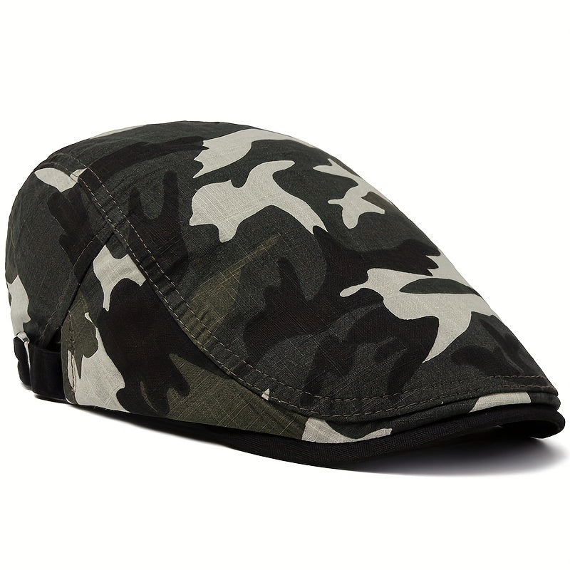 Neville | Lightweight Camouflage Beret with Casual and Urban Style