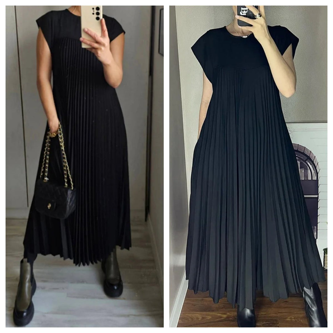 Elara™ Elegant Dress with Fluid Cut, Soft Fall, and Modern Style