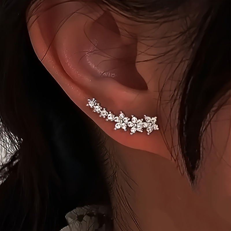 Soreya™ Elegant Flower Earrings with Timeless Style