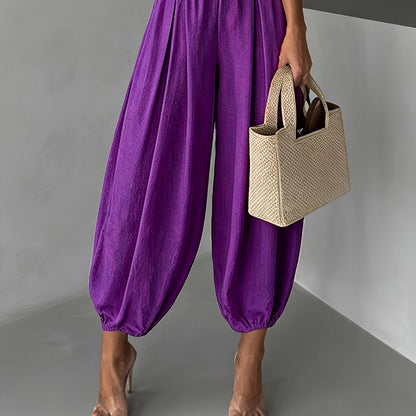 Harlyn | Loose Fit Harem Pants with Relaxed Style