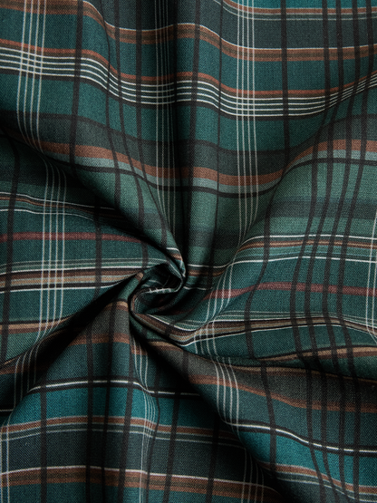Blayra™ Women's Plaid Shirt Maxi Dress