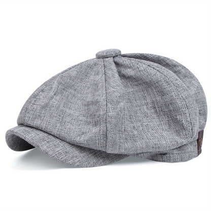 Havron™ British Style Octagonal Cap for Men