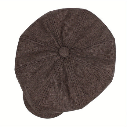 Havron™ British Style Octagonal Cap for Men