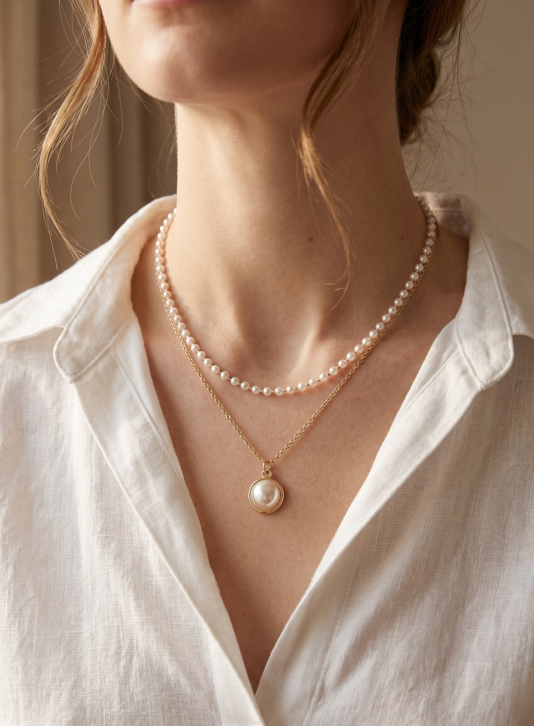 Ottira™ Golden Harmony Necklace