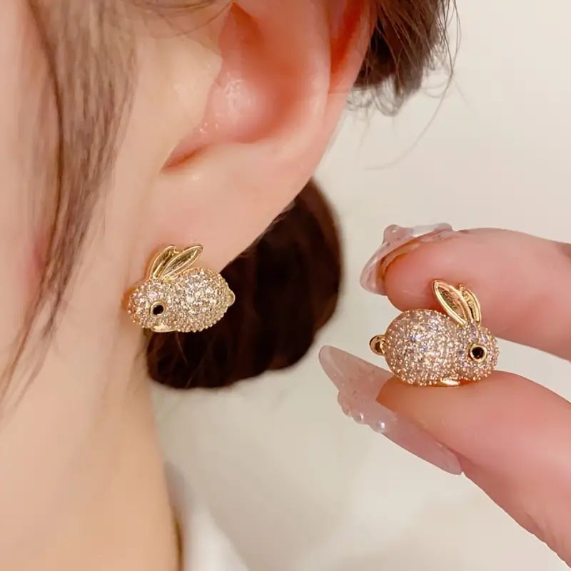 Agatha | Rabbit Earrings with Charming Design and Fun Touch
