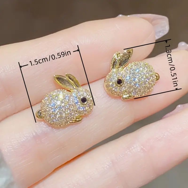 Agatha | Rabbit Earrings with Charming Design and Fun Touch