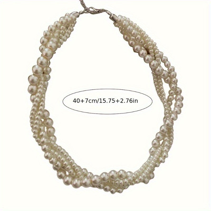 Morgan | Classic Pearl Necklace with Timeless Elegance