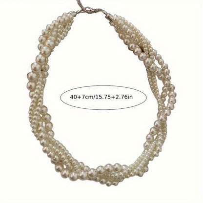 Morgan | Classic Pearl Necklace with Timeless Elegance