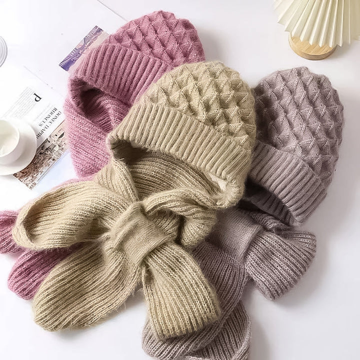 Solmira™ Windproof Polar Hat and Scarf