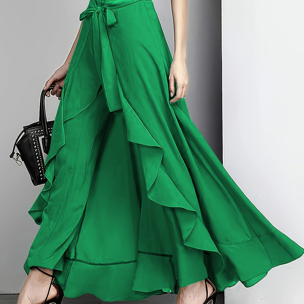 Amara | Elegant Straight-Leg Pants with Fluid Fall and Comfortable Fit