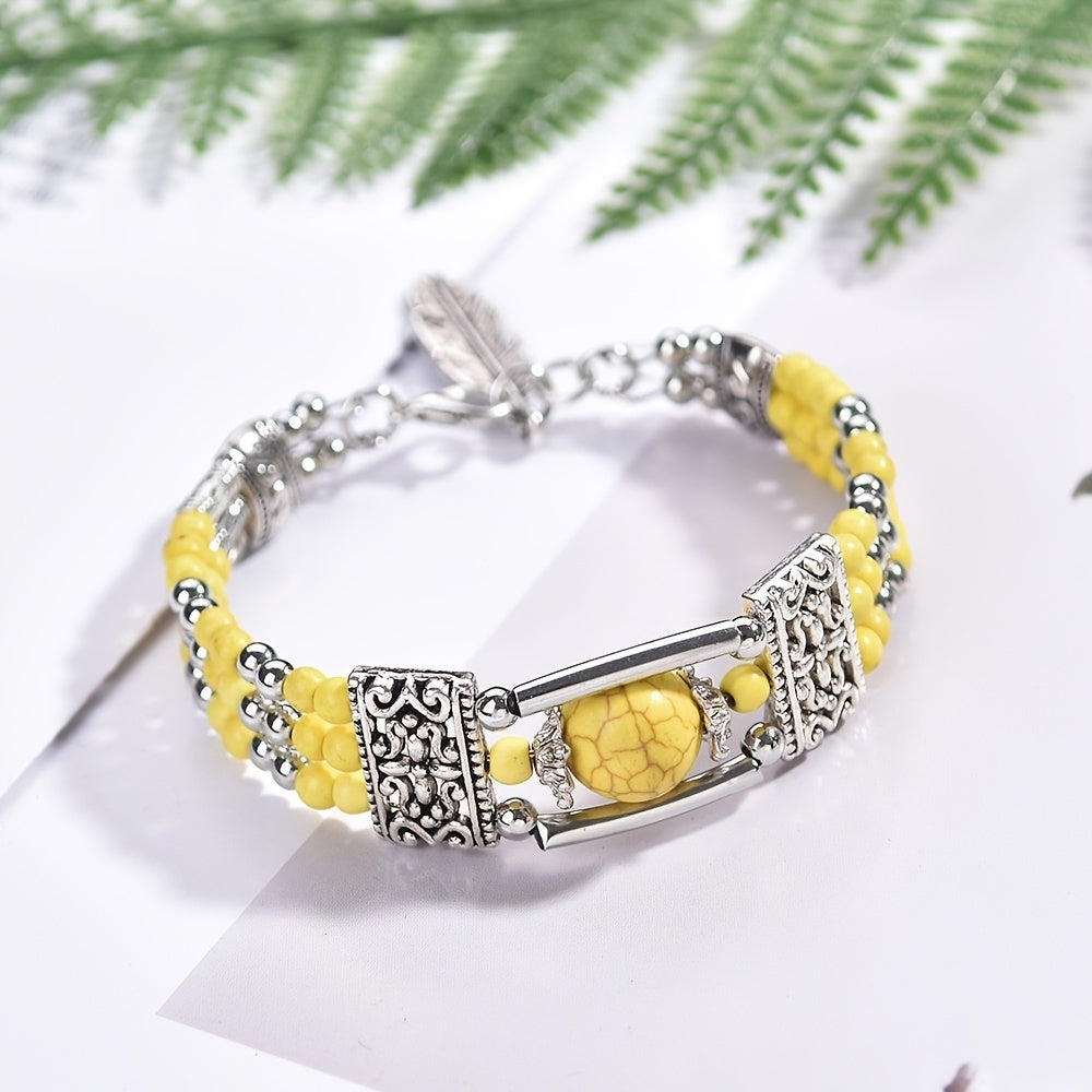 Jessae | Natural Stone Bracelet with Artisan Style and Natural Energy