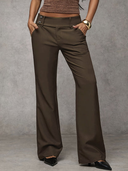 Harriet | High-Waisted Wide Leg Pants