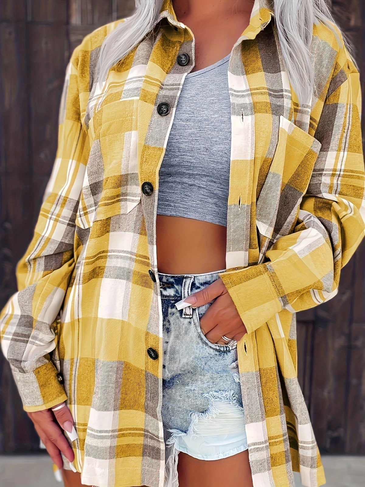 Gwendolyn | Lightweight Long Sleeve Summer Elegant Style Shirt