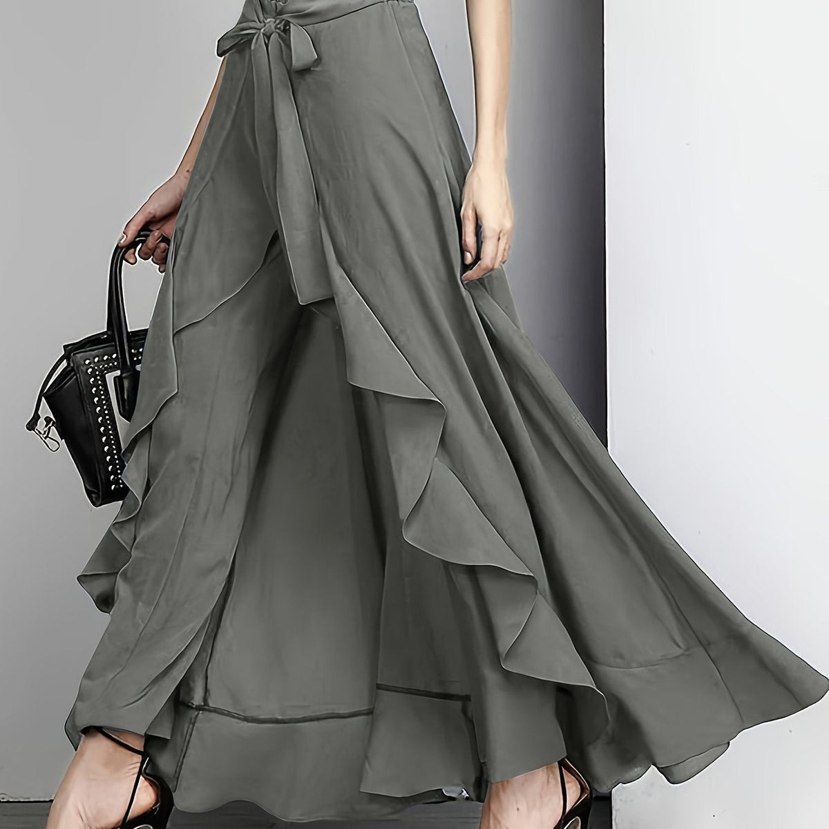 Amara | Elegant Straight-Leg Pants with Fluid Fall and Comfortable Fit