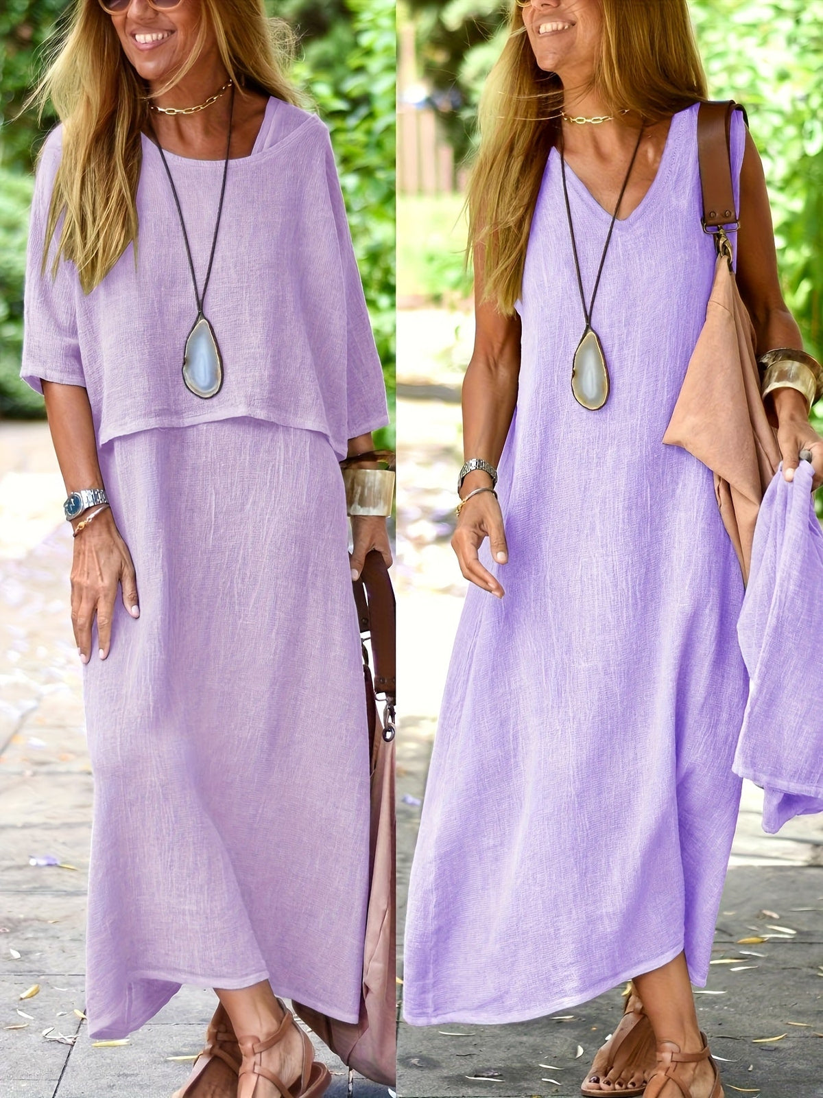 Eleanor | Summer Dress Set with Sleeveless Top and Dress