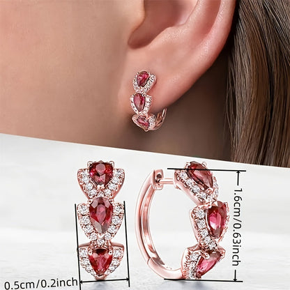 Geneva | A Pair of Fashion Hoop Earrings for Women