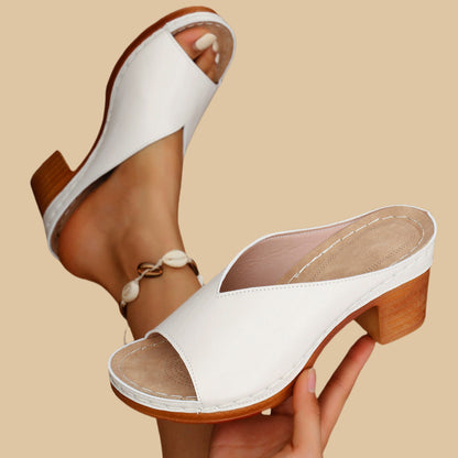 Javora | High Heel Chunky Orthopedic Sandals