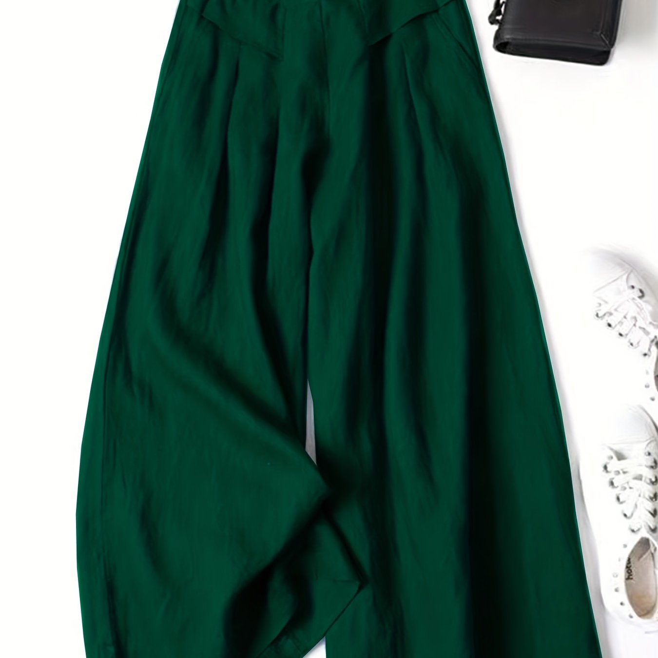 Brisae™ Vintage Style Wide Leg Linen Pants