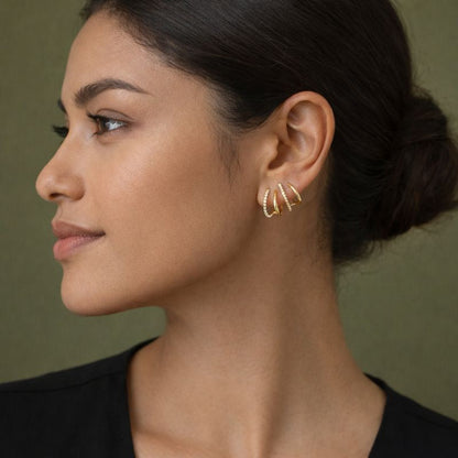 Brielle™ 2-in-1 Claw Earrings for Women