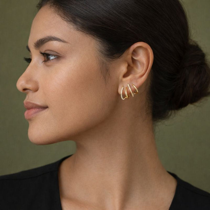 Brielle™ 2-in-1 Claw Earrings for Women