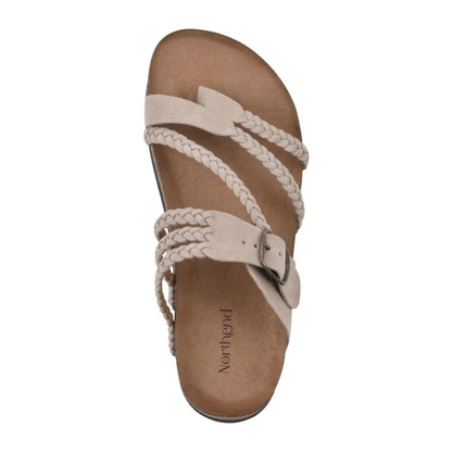 Pixith | Braided Cork Sandals