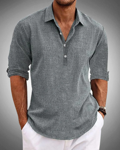 Mirelzo | Elegant Premium Cotton Classic Shirt