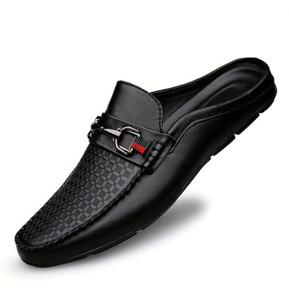Caelric | Retro Mule Shoes for Men with Open Design and Maximum Comfort