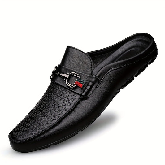 Caelric | Retro Mule Shoes for Men with Open Design and Maximum Comfort