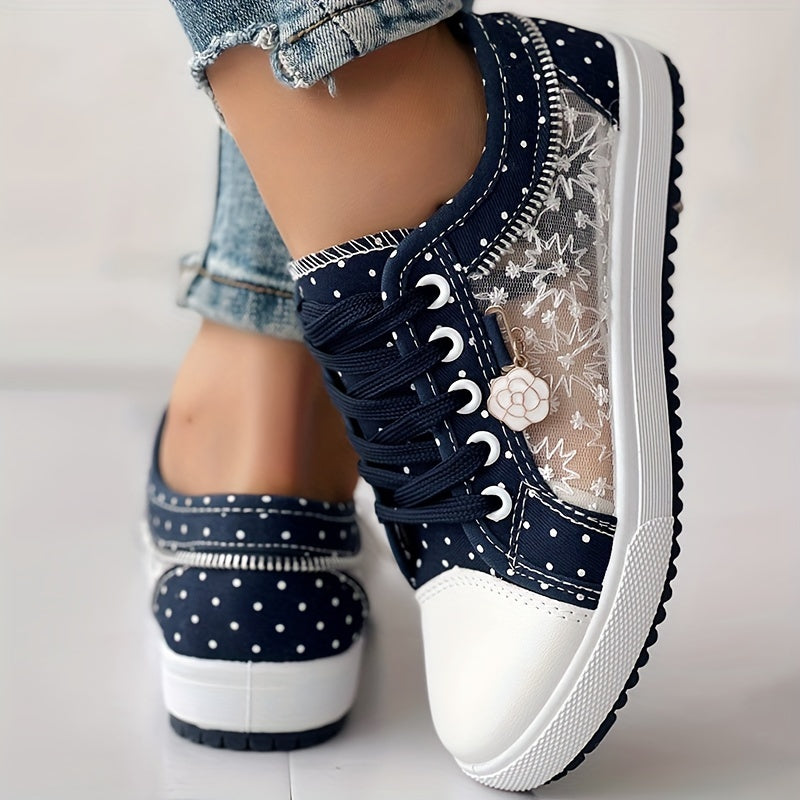 Victoria | Breathable Floral Sneakers with Lightweight Design and Maximum Comfort