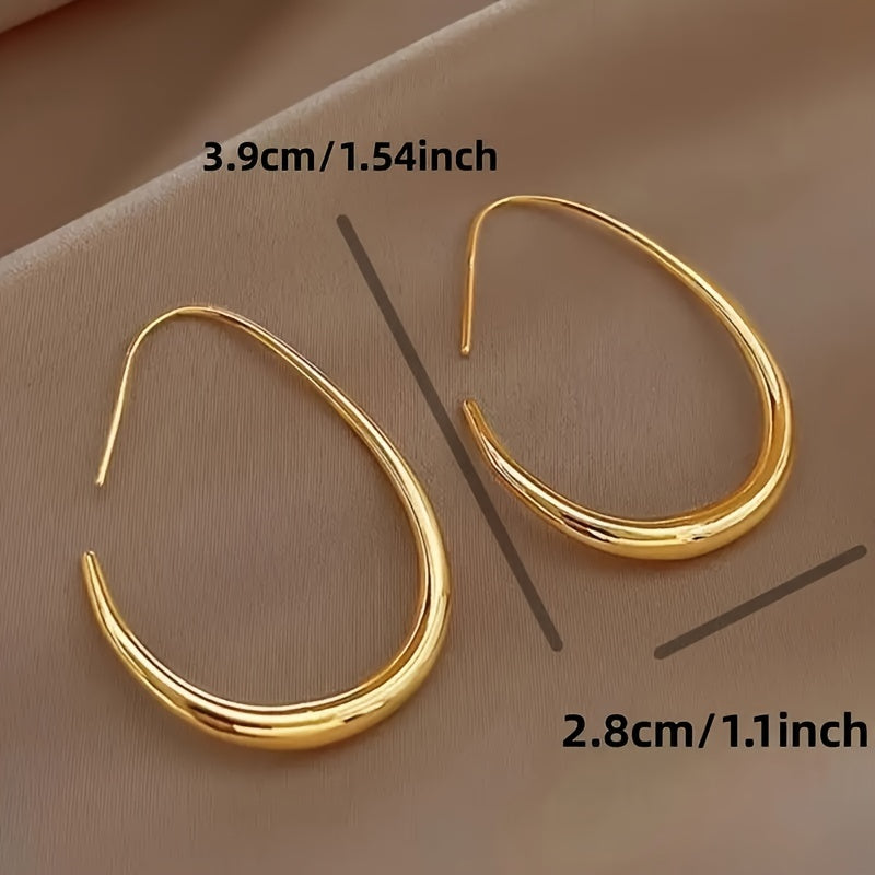 Raya™ Minimalist Drop Earrings with Elegant Design