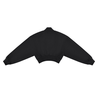 Jada | Women's Crop Mock Neck Sweatshirt
