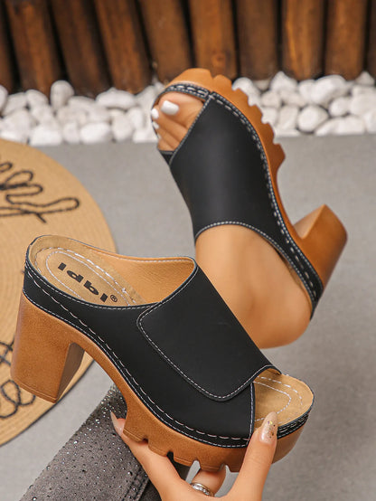 Felicity | Comfortable Sandals with Embossed Details