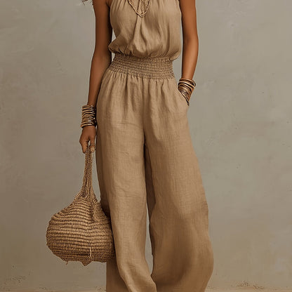 Lioraen™ Elegant Mono with Open Back and Relaxed Cut