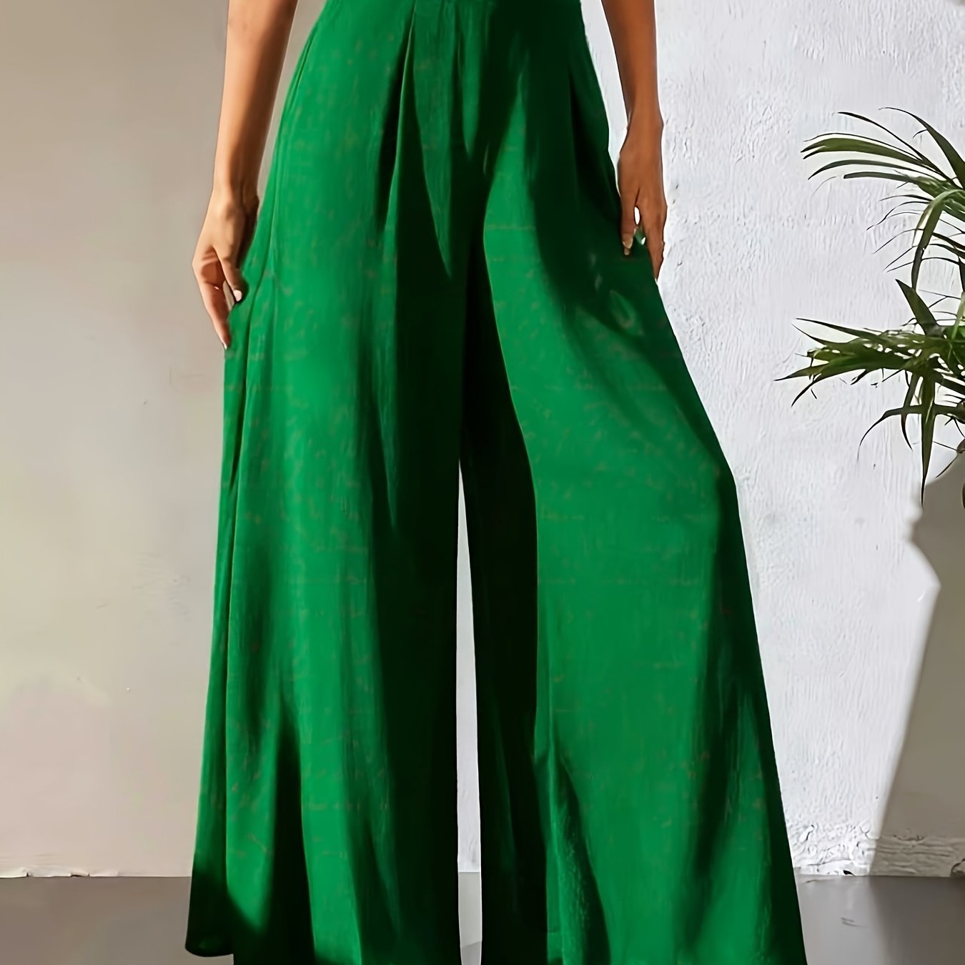 Tuvenyx | Wide-Leg Pants with Elastic Waist and Fluid Fall