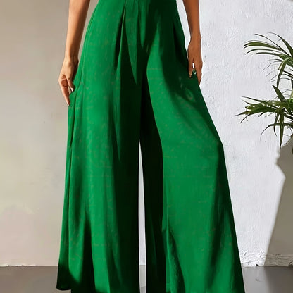Tuvenyx | Wide-Leg Pants with Elastic Waist and Fluid Fall