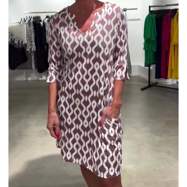 Brisa™ Marga Midi Dress with Exclusive Neckline