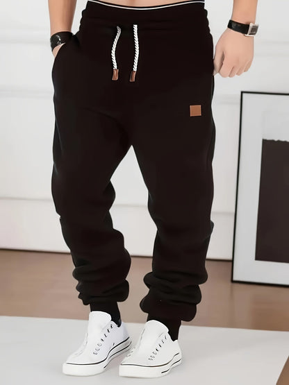 Rovanto | Men's Slim Fit Casual Pants with Adjustable Waist for Fall and Winter
