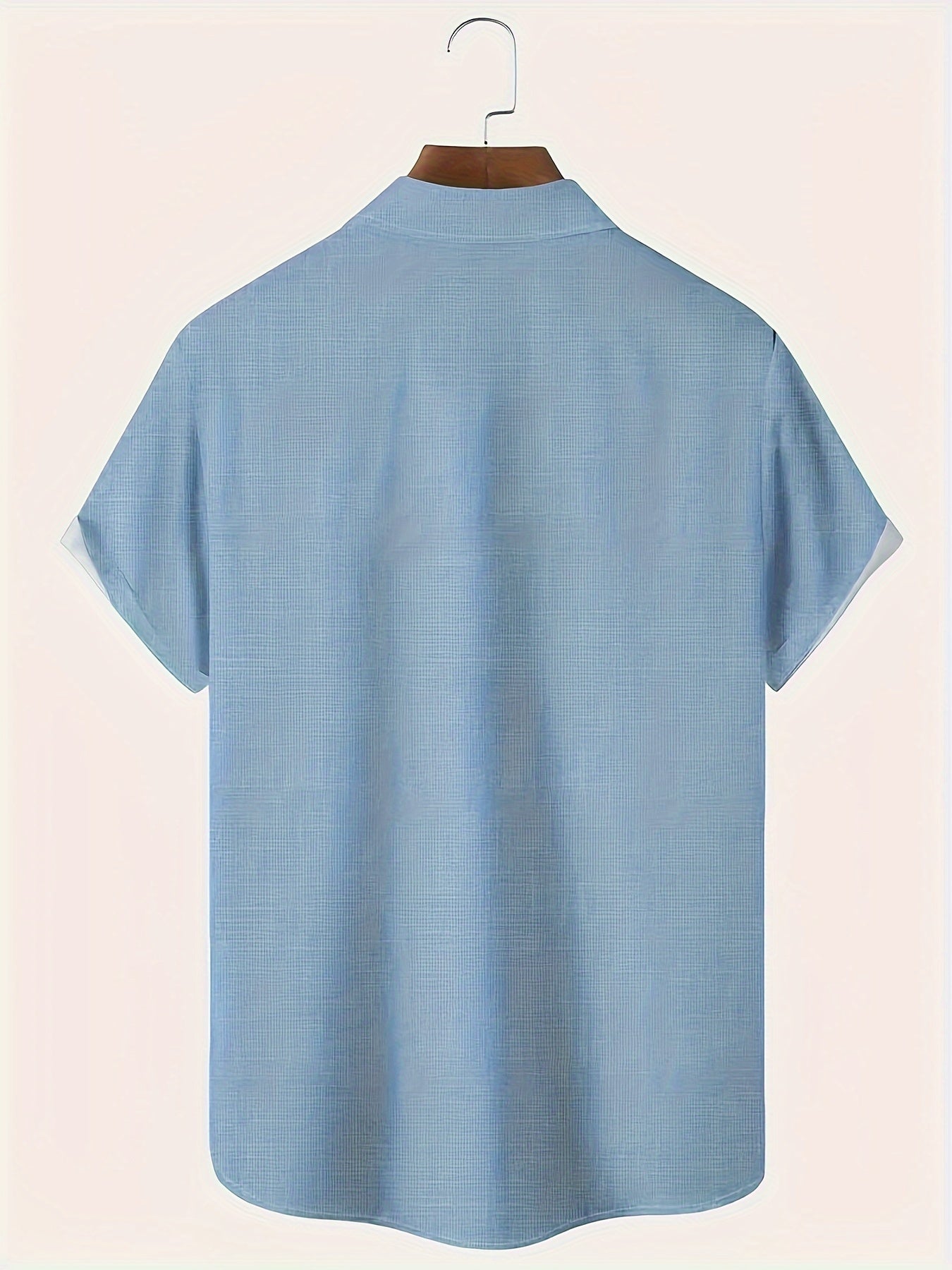 Carter™ Men's Vintage Shirt with Ethnic Print and Tropical Style