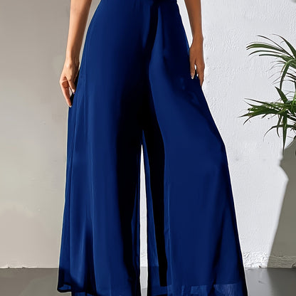 Tuvenyx | Wide-Leg Pants with Elastic Waist and Fluid Fall