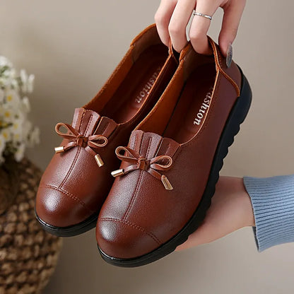 Fernanda | Leather Slip-On Loafers with Soft Sole and Maximum Comfort