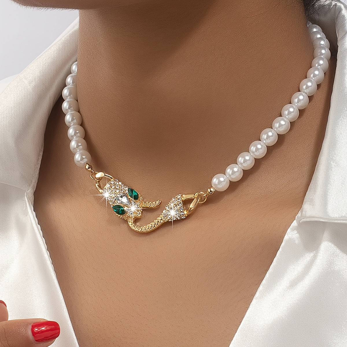 Adriana | Snake Necklace with Exclusive Design and Sophisticated Elegance