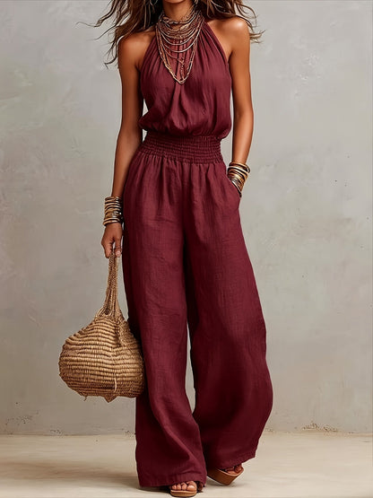 Lioraen™ Elegant Mono with Open Back and Relaxed Cut