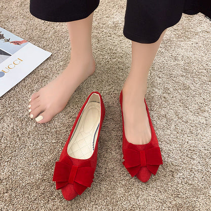 Daviella | Women's shoe with trendy bow on elegant chunky heel
