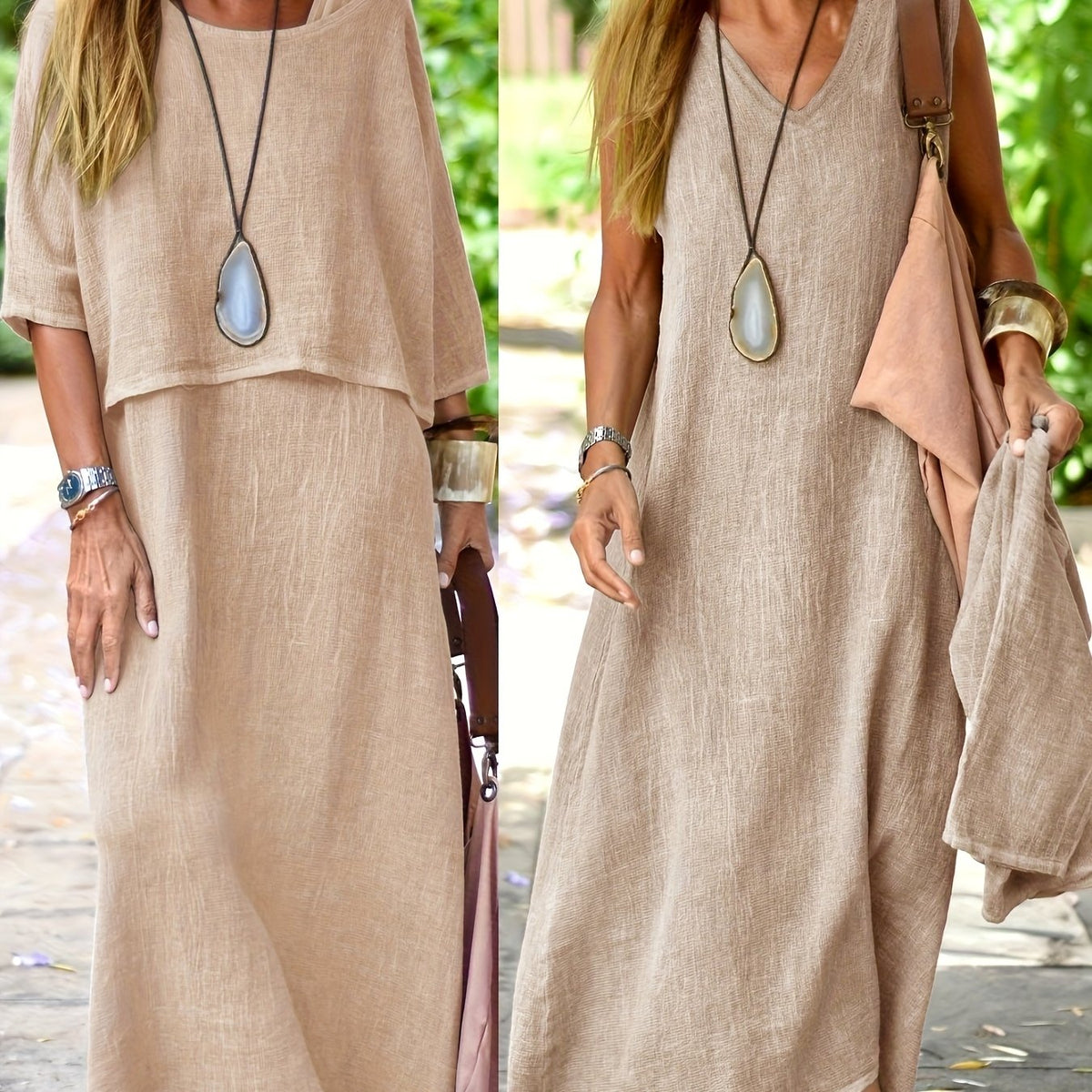 Eleanor | Summer Dress Set with Sleeveless Top and Dress