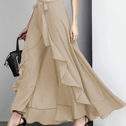 Amara | Elegant Straight-Leg Pants with Fluid Fall and Comfortable Fit