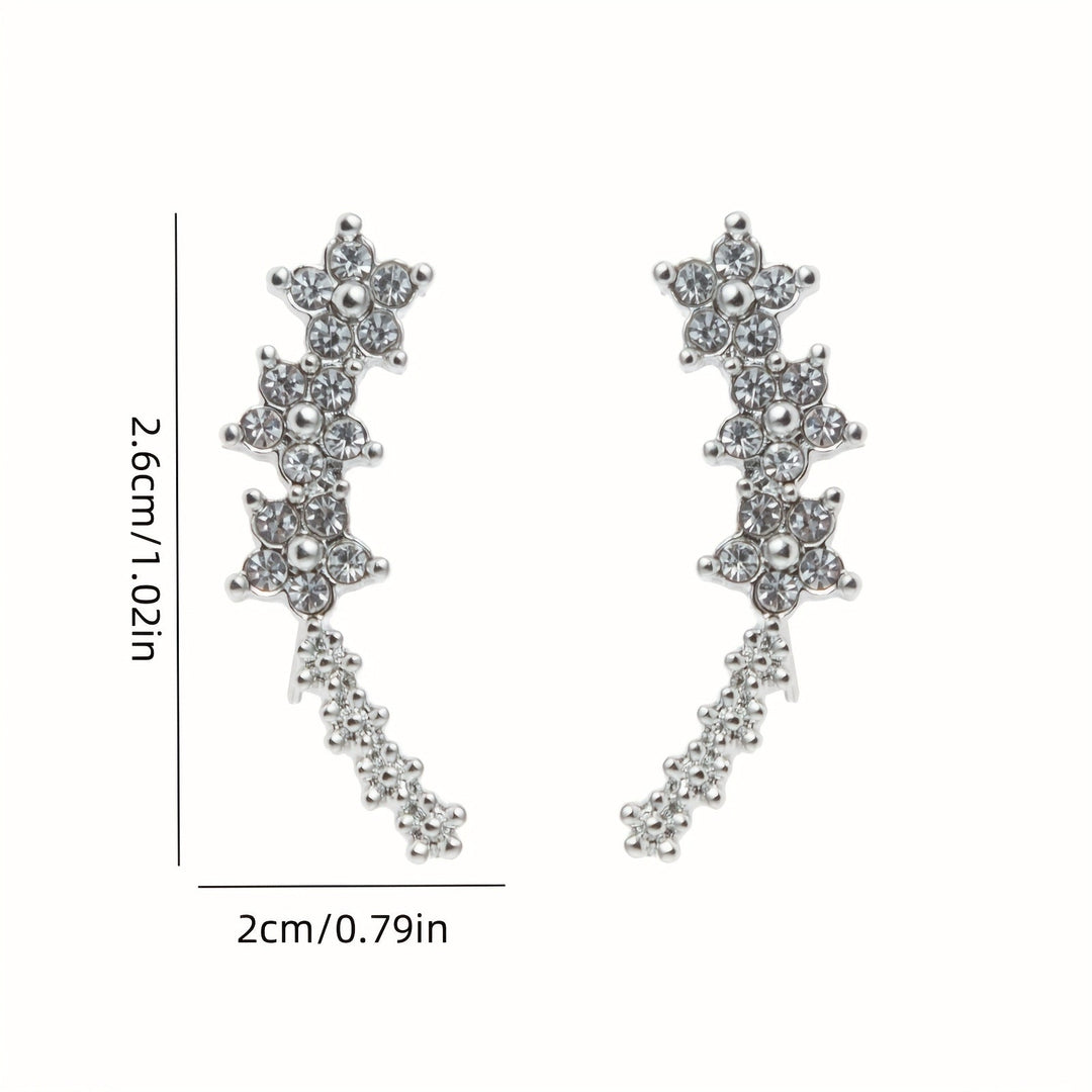 Soreya™ Elegant Flower Earrings with Timeless Style