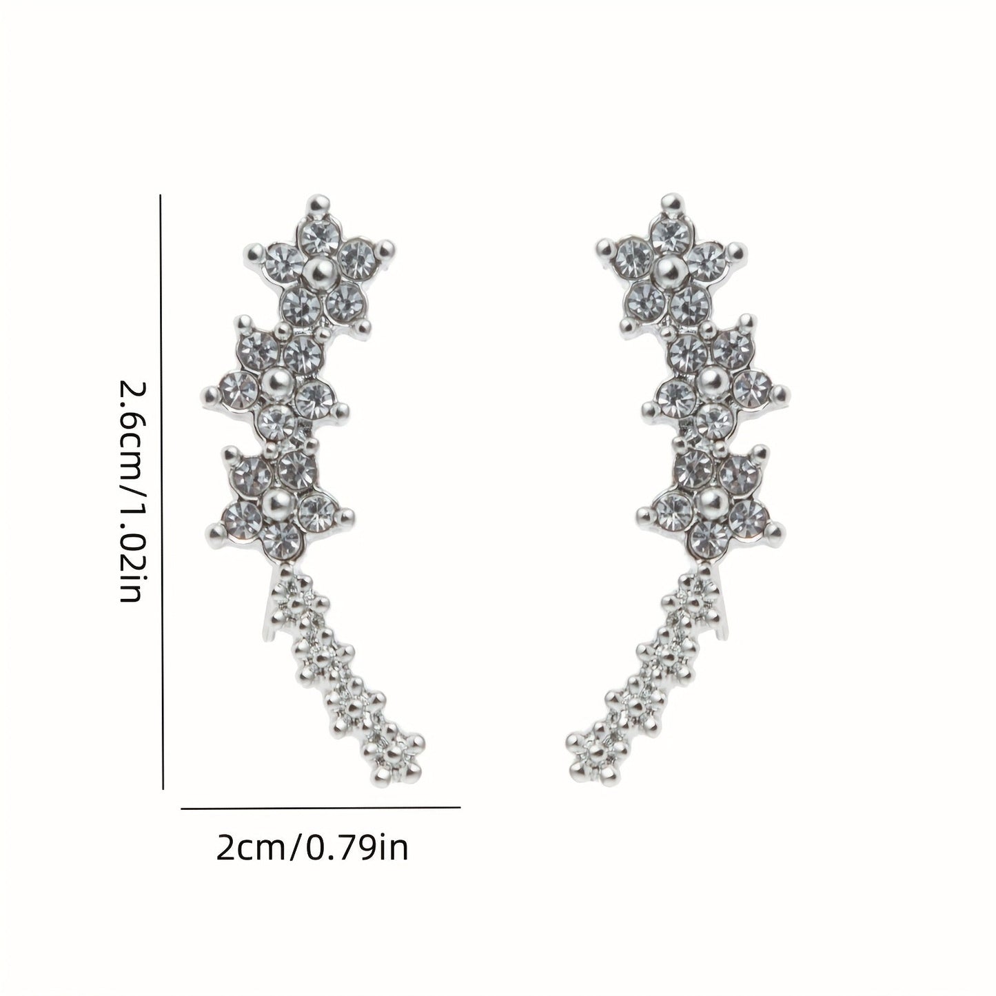 Soreya™ Elegant Flower Earrings with Timeless Style